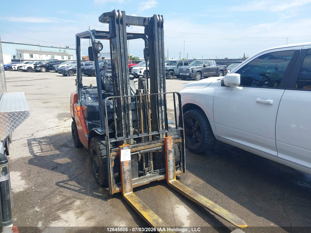 32470 · 2012 TOYOTA 8FD35U FORKLIFT · 1/12