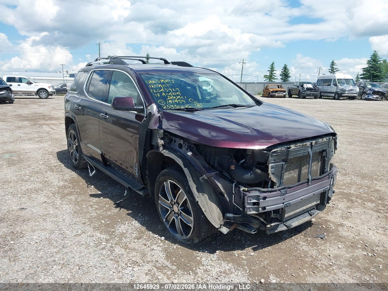 1GKKNXLS4JZ141459 · 2018 GMC ACADIA DENALI