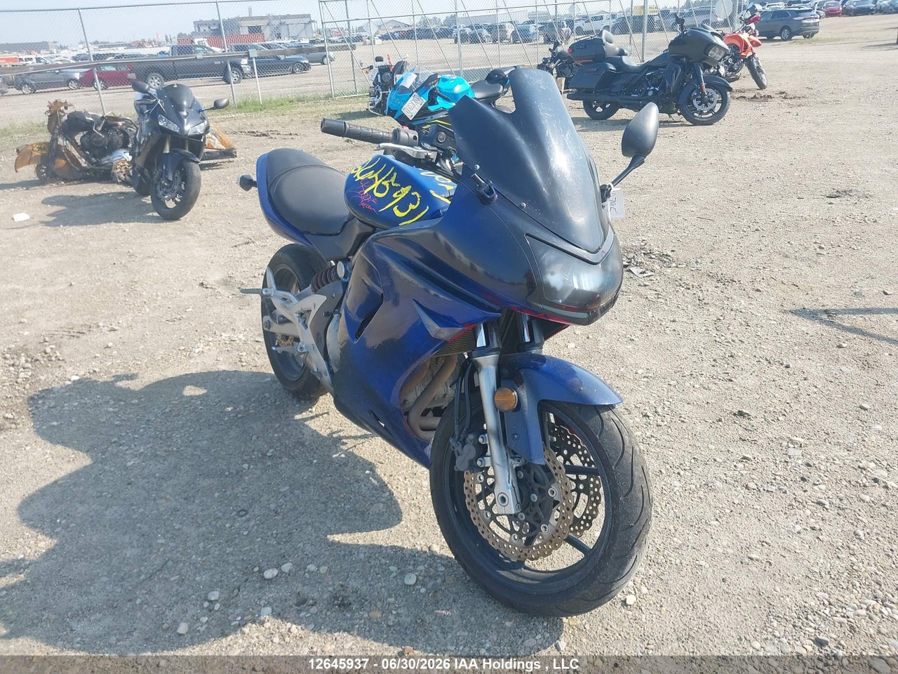 JKAEXEA177A022243 · 2007 KAWASAKI EX650 A · 1/12