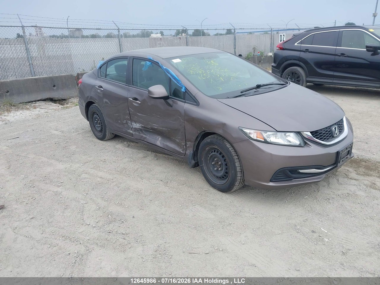 2HGFB2F4XDH032452 · 2013 HONDA CIVIC LX · 1/12