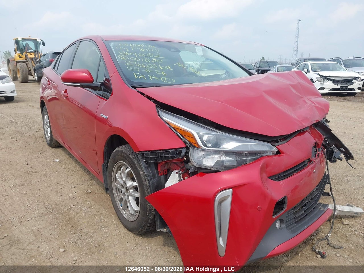JTDL9RFU7K3001830 · 2019 TOYOTA PRIUS