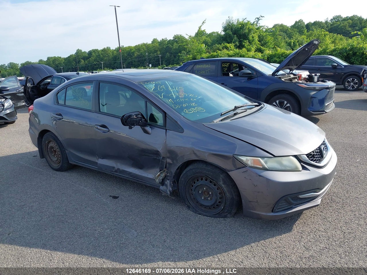 2HGFB2E5XEH033970 · 2014 HONDA CIVIC EX