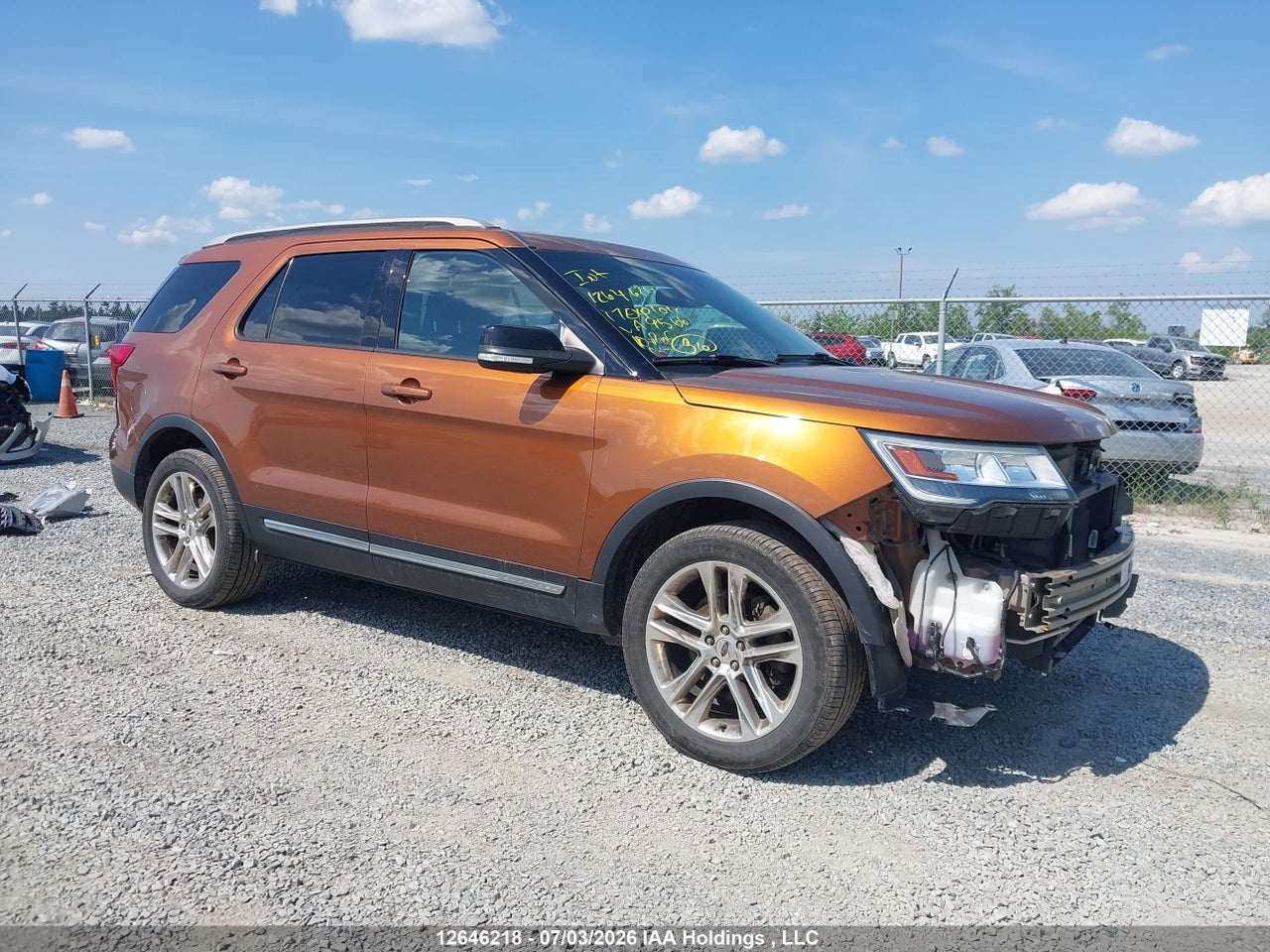 1FM5K8D84HGA95661 · 2017 FORD EXPLORER XLT