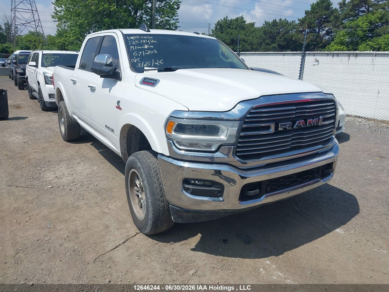 3C63R3EL6KG671203 · 2019 RAM 3500 LARAMIE