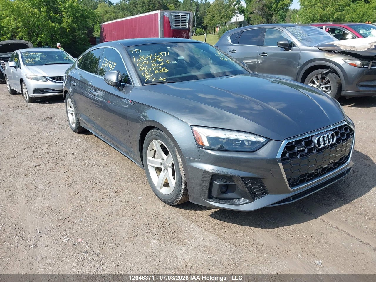 WAUFACF54MA014296 · 2021 AUDI A5 2.0T PROGRESSIV