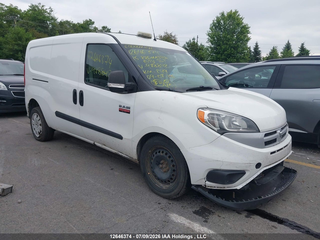 ZFBERFDTXF6978842 · 2015 RAM PROMASTER CITY SLT