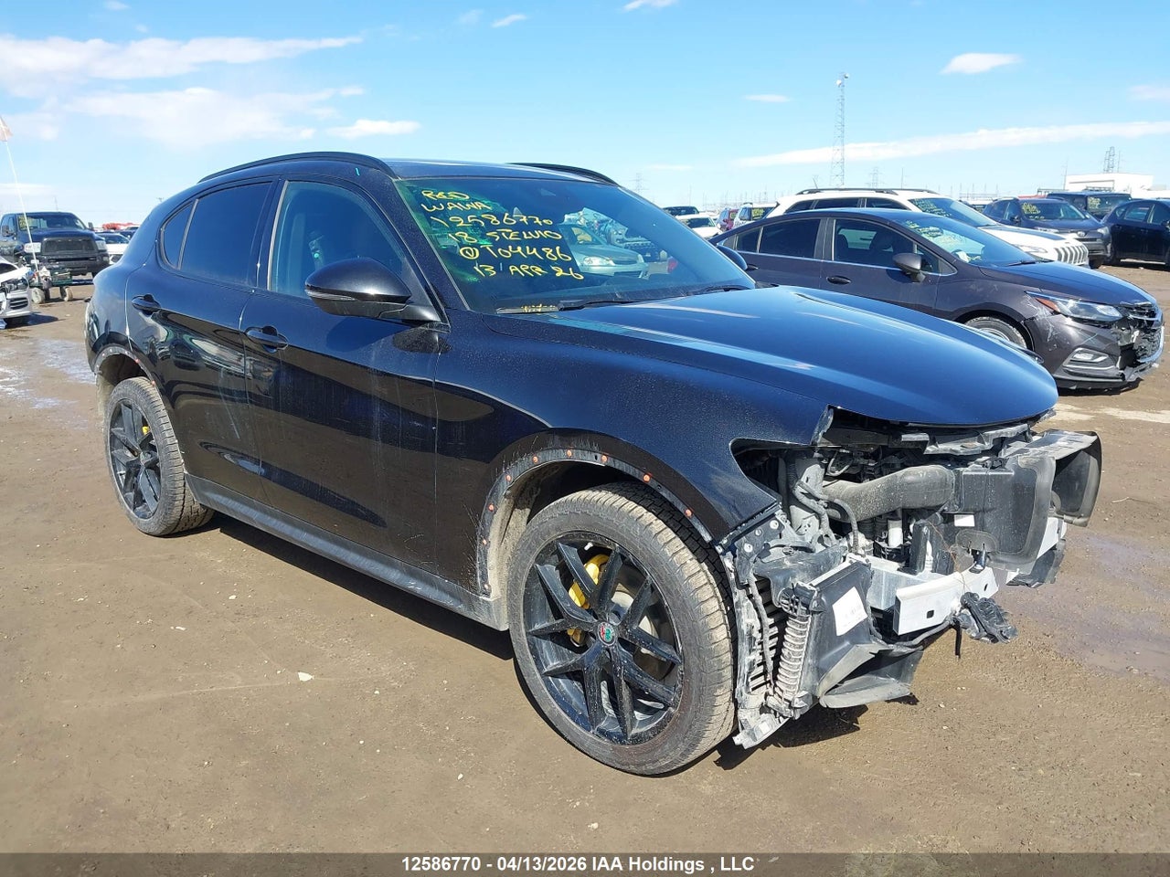 ZASFAKNN8J7C04486 · 2018 ALFA ROMEO STELVIO TI SPORT