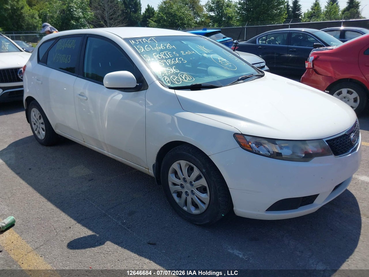 KNAFT5A26C5598663 · 2012 KIA FORTE5 2.0L LX