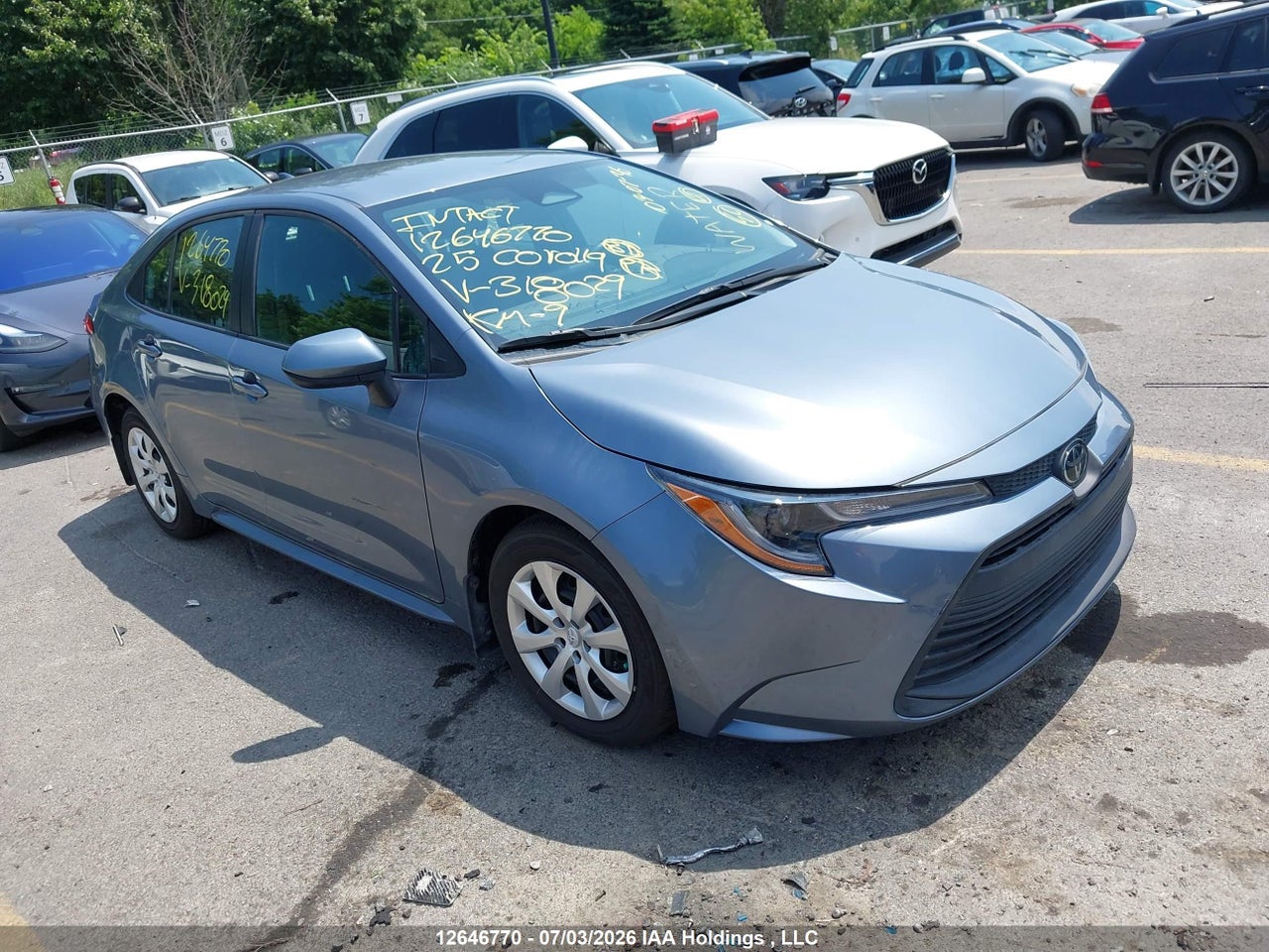 5YFB4MDE8SP318029 · 2025 TOYOTA COROLLA LE