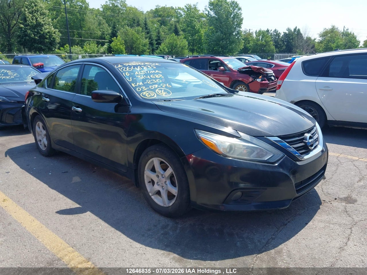 1N4AL3AP5GN314688 · 2016 NISSAN ALTIMA 2.5/2.5 S/2.5 SL TECH/2.5 SR/2.5 SV