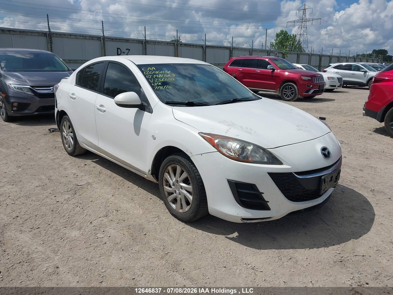 JM1BL1SF7A1236650 · 2010 MAZDA 3 I