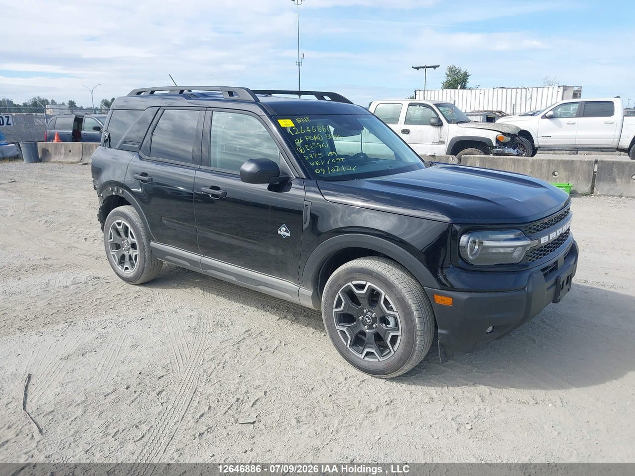 3FMCR9CN5TRE15961 · 2026 FORD BRONCO SPORT OUTER BANKS