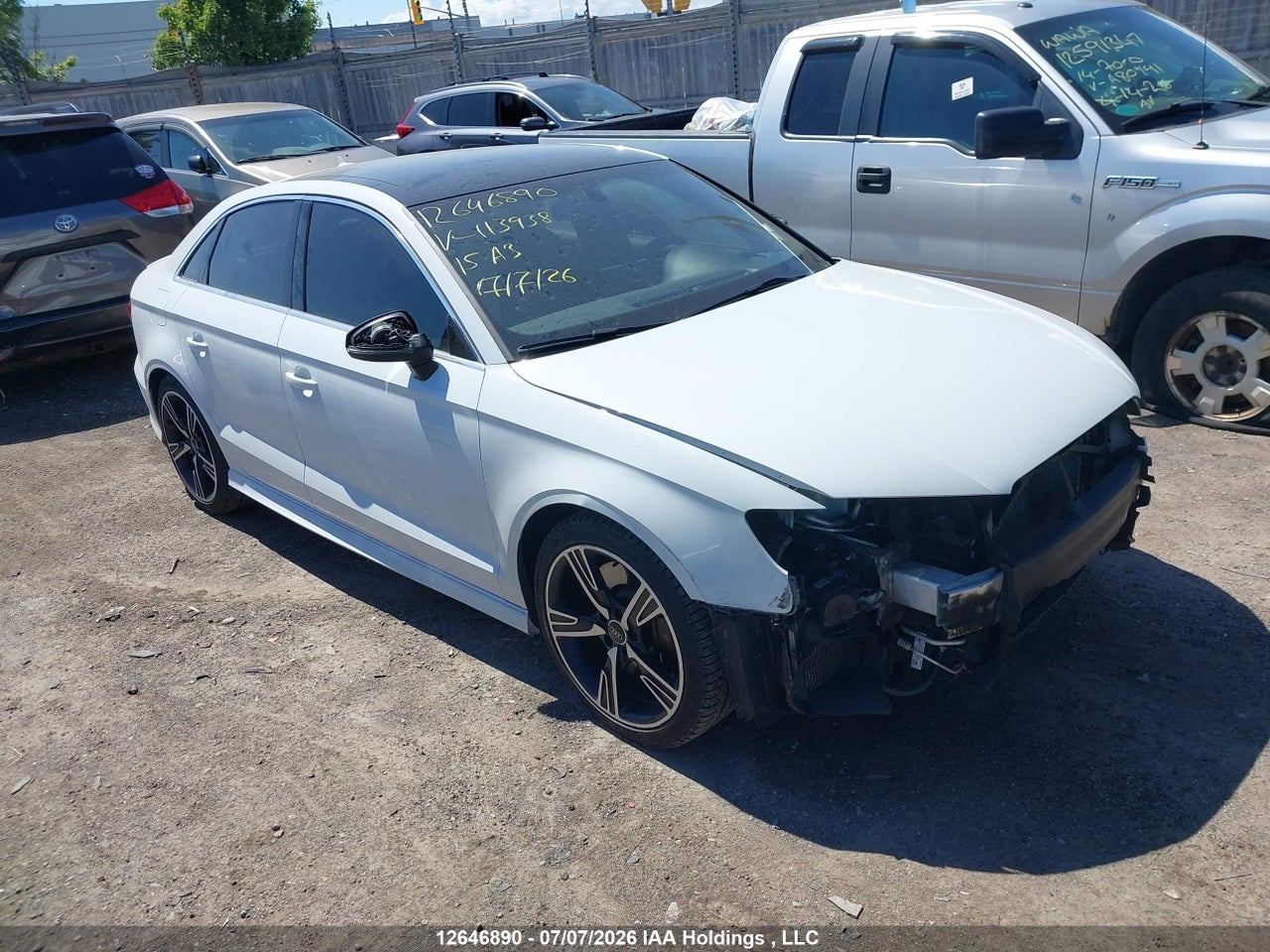 WAUFFRFF9F1113938 · 2015 AUDI A3 2.0T TECHNIK