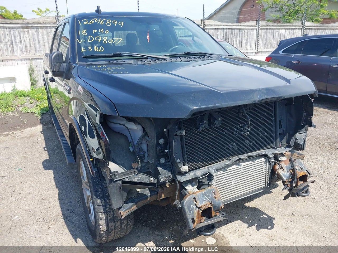 1FTEW1EG7JFD98077 · 2018 FORD F150 SUPERCREW
