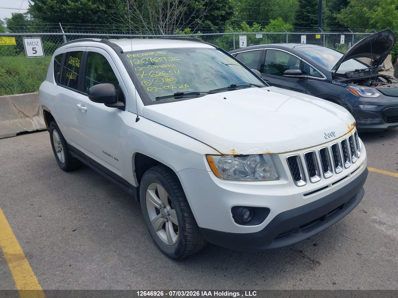 1C4NJCAB6CD626511 · 2012 JEEP COMPASS · 1/12