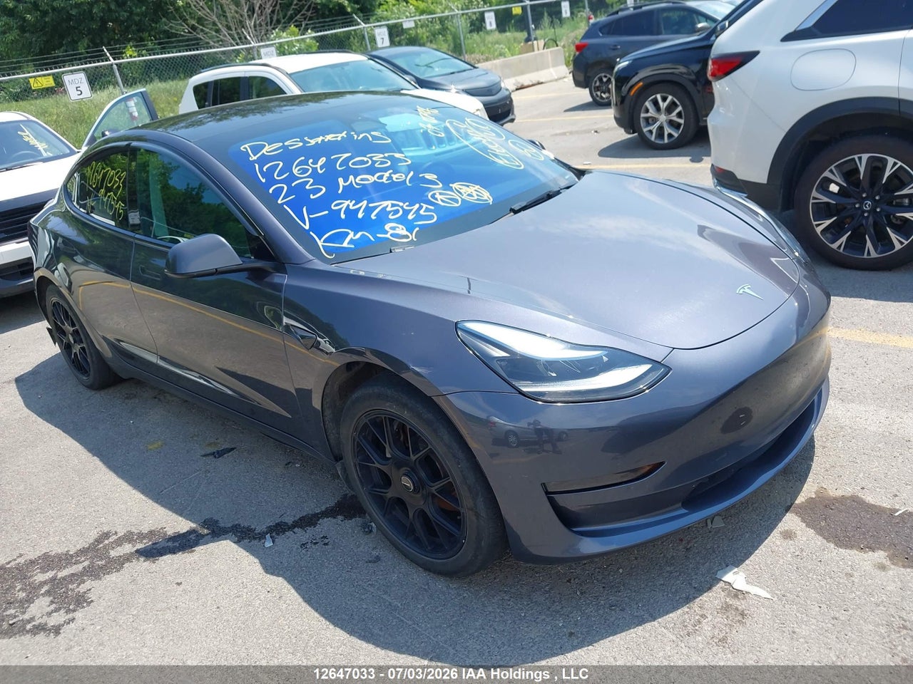 LRW3E1EB2PC947545 · 2023 TESLA MODEL 3 · 1/12