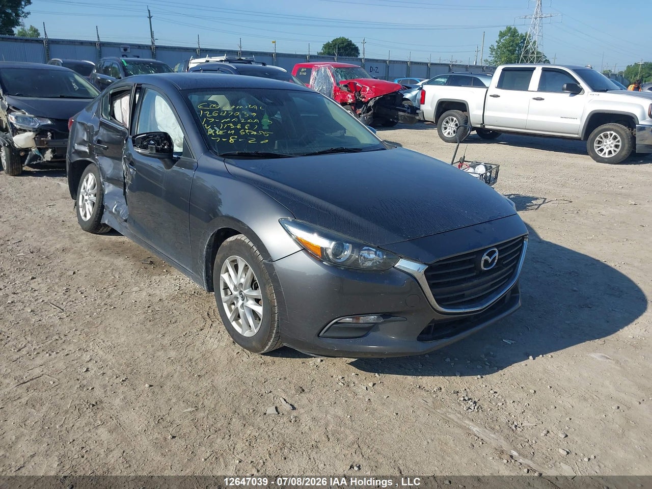 JM1BN1V72H1113881 · 2017 MAZDA MAZDA3 GS