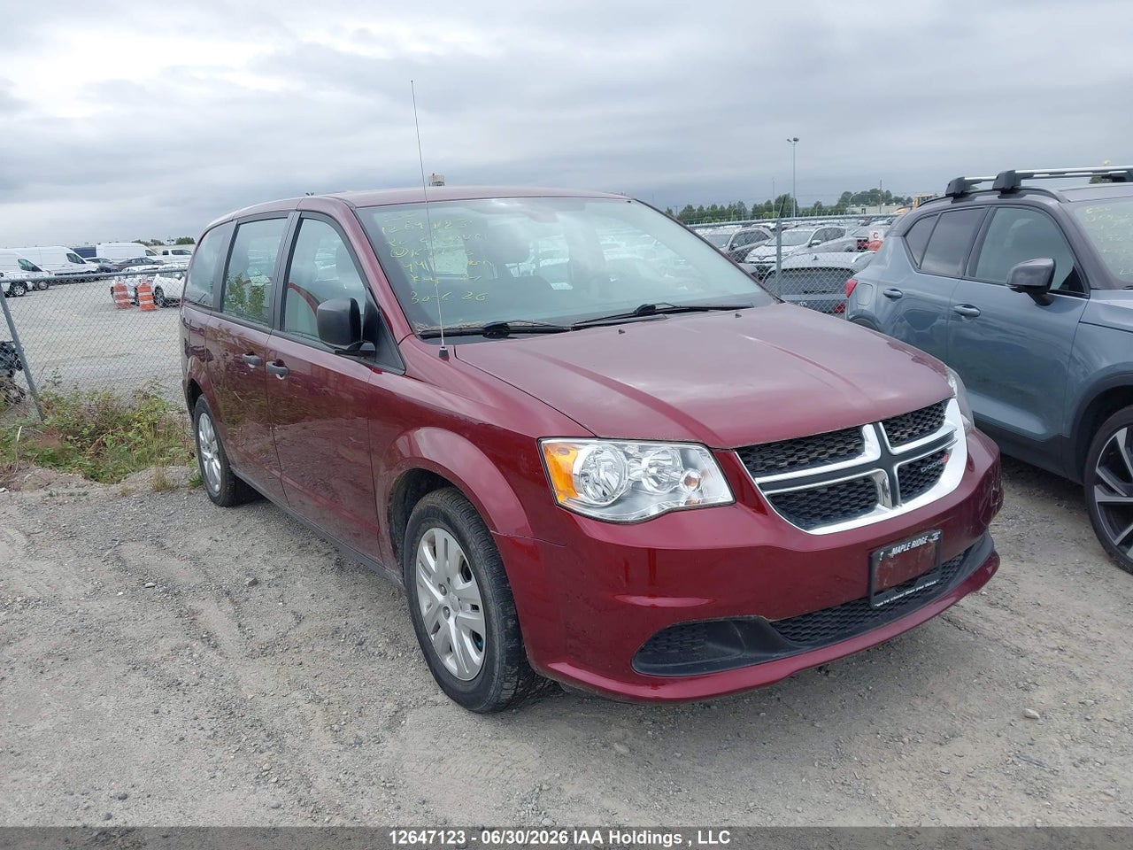2C4RDGBG9LR167966 · 2020 DODGE GRAND CARAVAN SE
