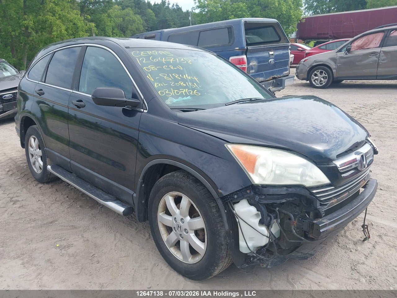 5J6RE48548L818464 · 2008 HONDA CR-V EX