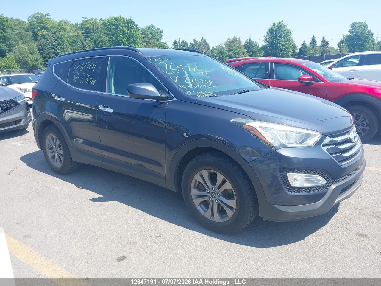 5XYZUDLB7FG276968 · 2015 HYUNDAI SANTA FE