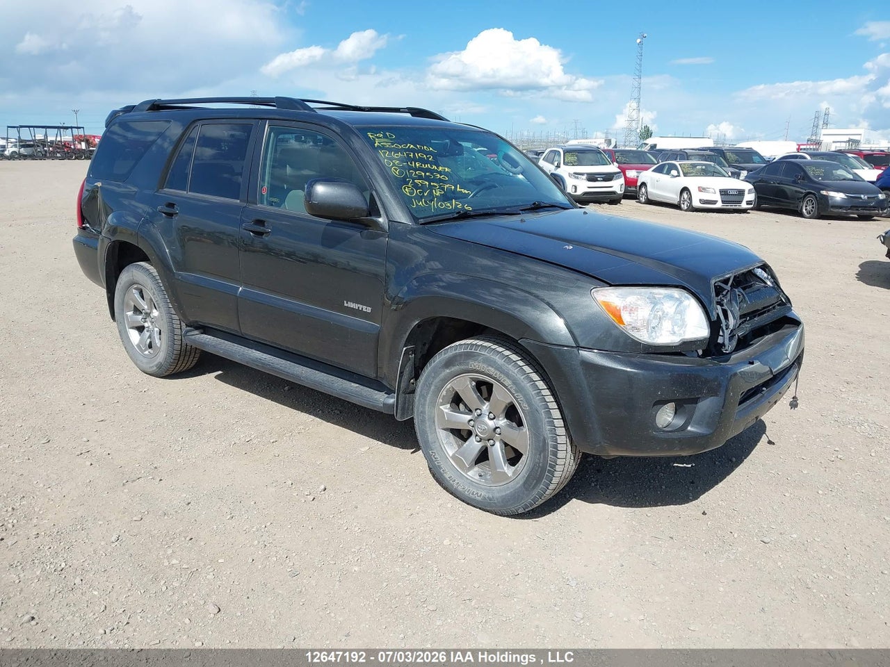 JTEBU17R580129530 · 2008 TOYOTA 4RUNNER LIMITED