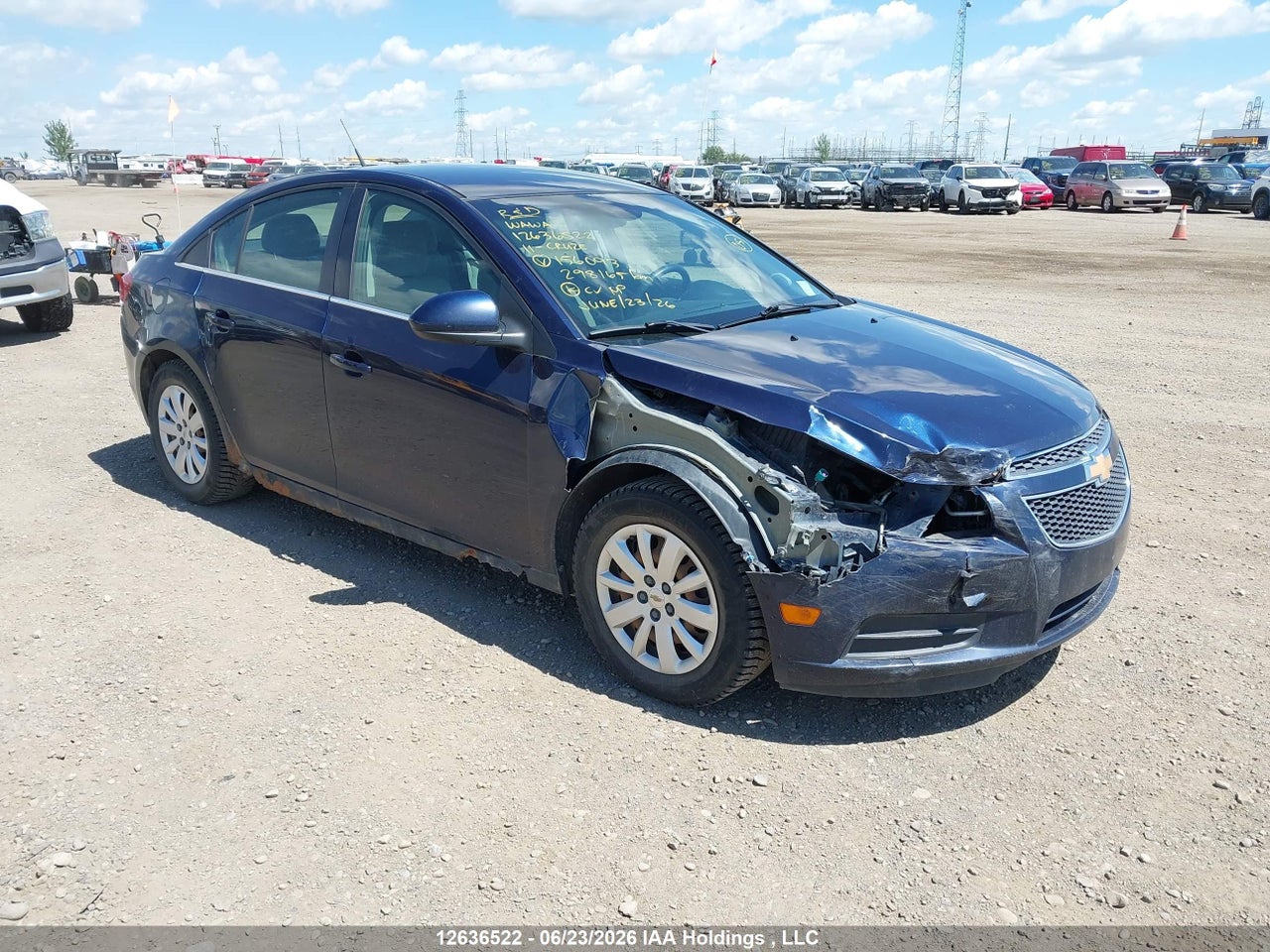 1G1PF5S99B7156093 · 2011 CHEVROLET CRUZE LT TURBO