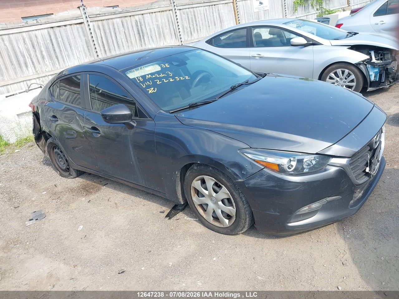 3MZBN1U78JM222322 · 2018 MAZDA 3 Sport