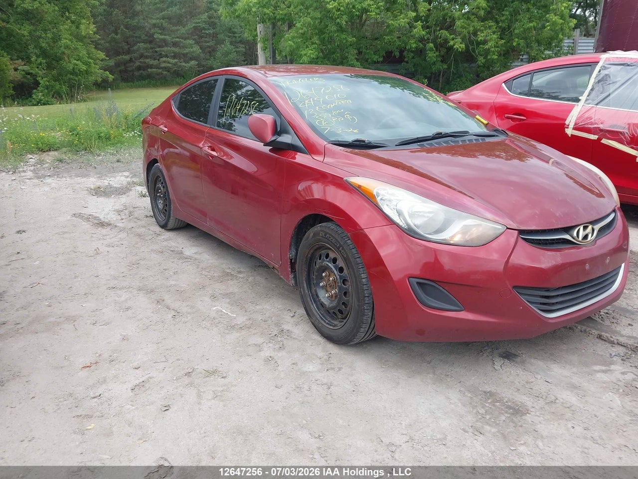 5NPDH4AE4DH449010 · 2013 HYUNDAI ELANTRA GL