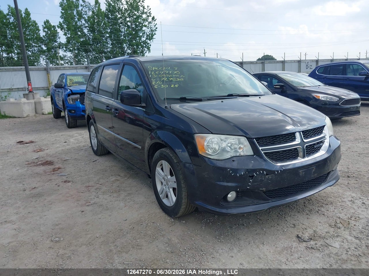 2C4RDGDG2DR729530 · 2013 DODGE GRAND CARAVAN CREW