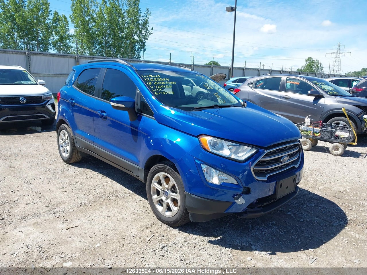 MAJ3P1TE0JC169138 · 2018 FORD ECOSPORT SE