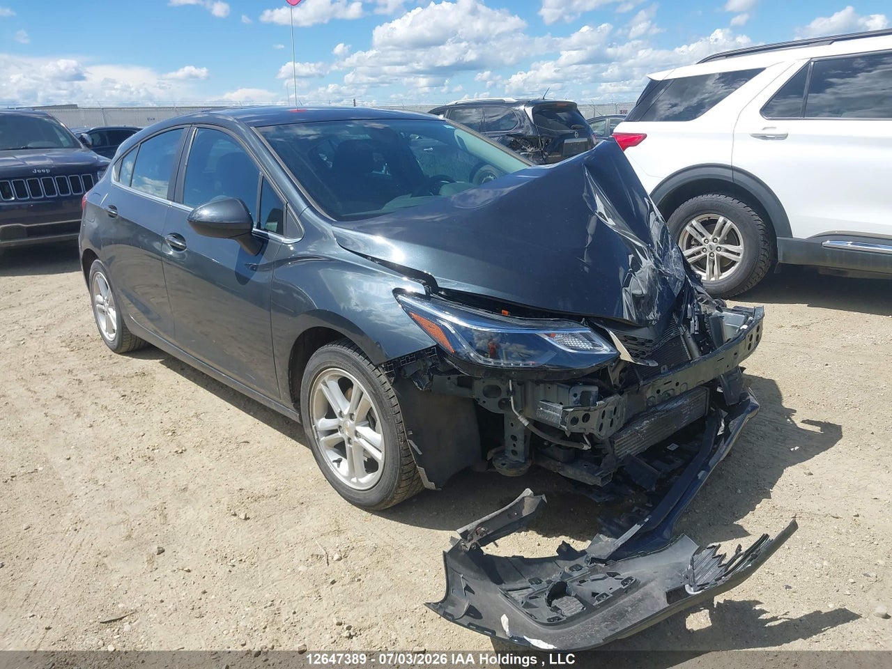 3G1BE6SM4HS582565 · 2017 CHEVROLET CRUZE LT