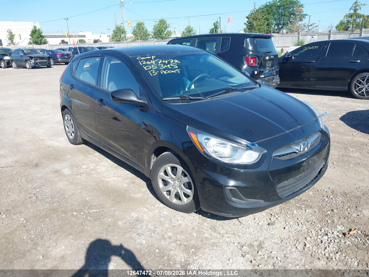 KMHCT5AE1DU105345 · 2013 HYUNDAI ACCENT GL · 1/12