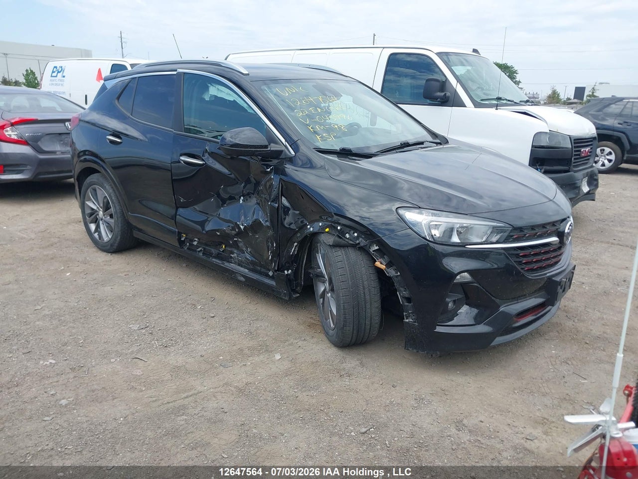 KL4MMESL2NB043996 · 2022 BUICK ENCORE GX SELECT · 1/12