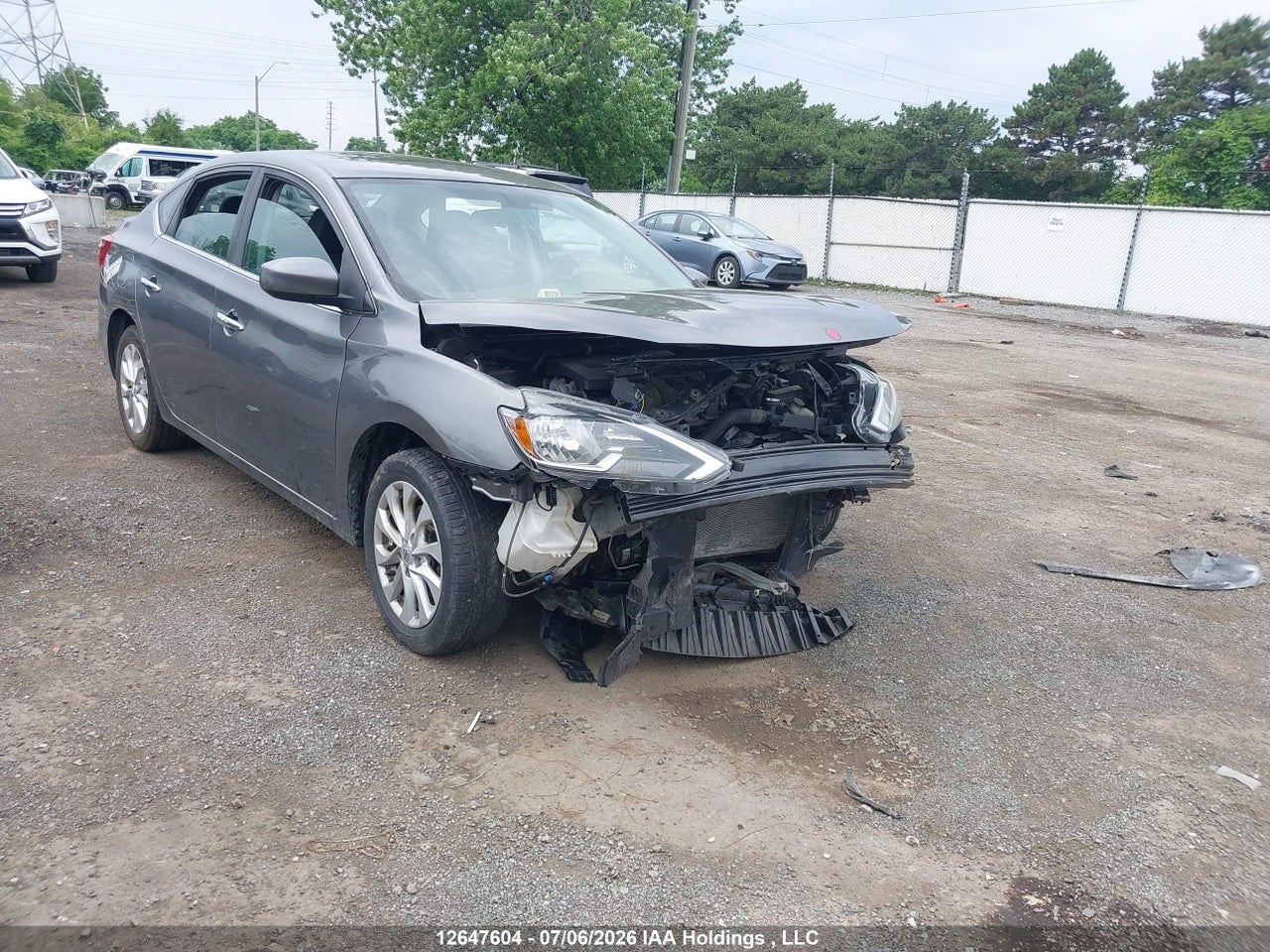 3N1AB7AP7KY249264 · 2019 NISSAN SENTRA S/SV/SR/SL