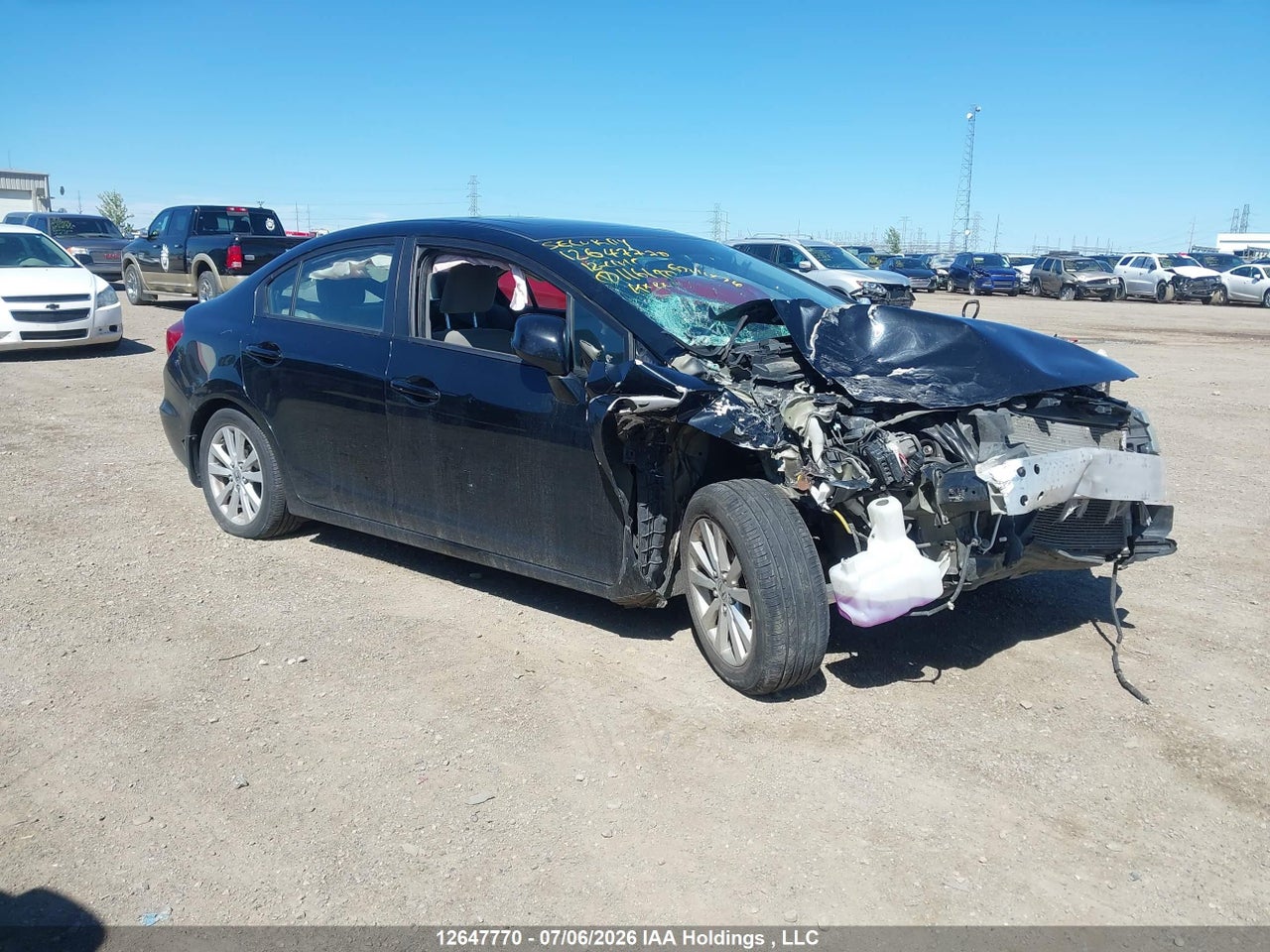 2HGFB2F50CH116190 · 2012 HONDA CIVIC EX 4DR