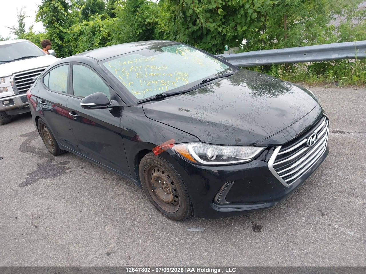 KMHD84LF8HU129363 · 2017 HYUNDAI ELANTRA GL