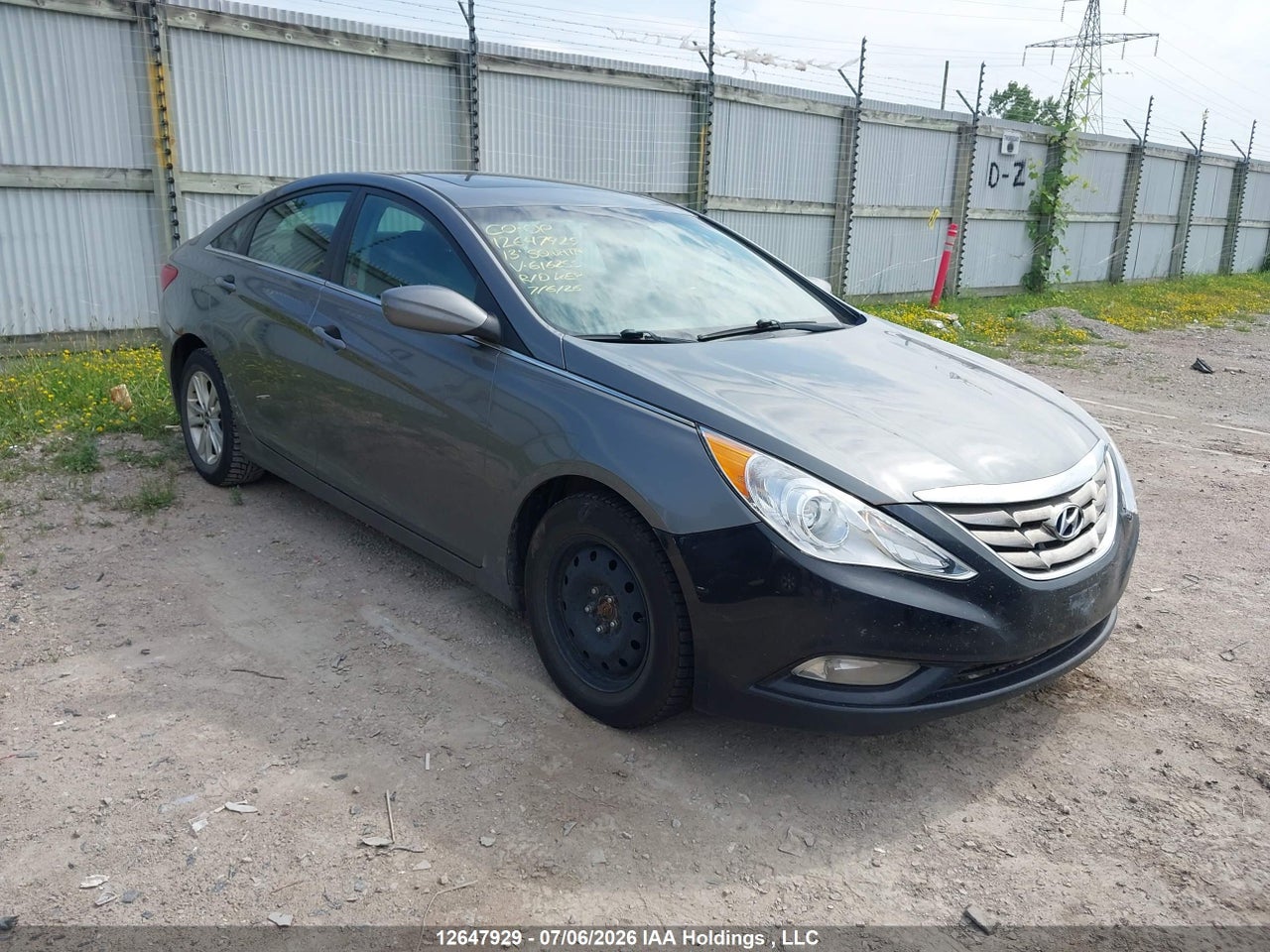 5NPEB4AC9DH616255 · 2013 HYUNDAI SONATA GLS · 1/12