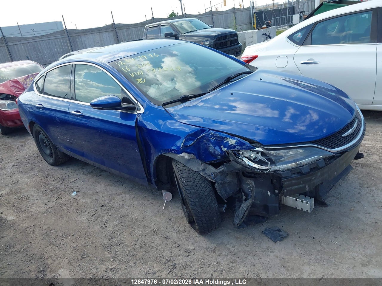 1C3CCCCG1GN187068 · 2016 CHRYSLER 200 C