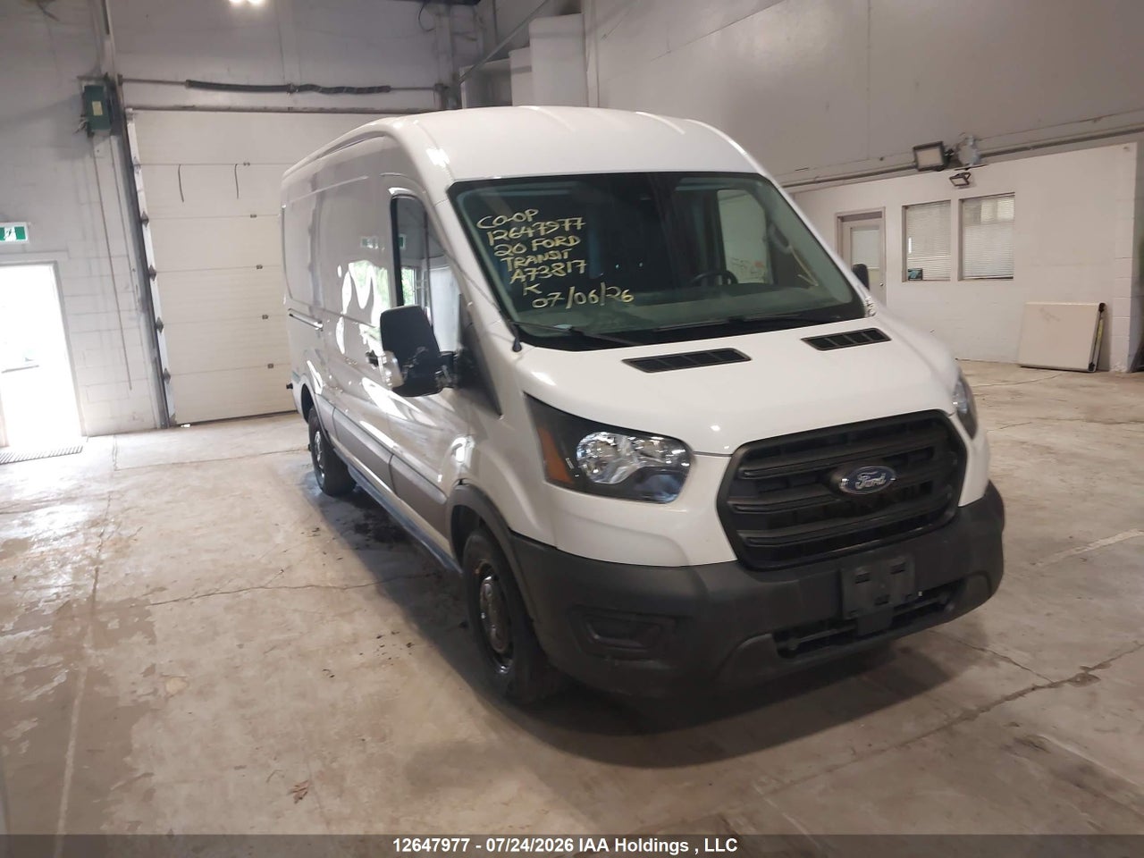 1FTBR1C87LKA73817 · 2020 FORD transit t-250