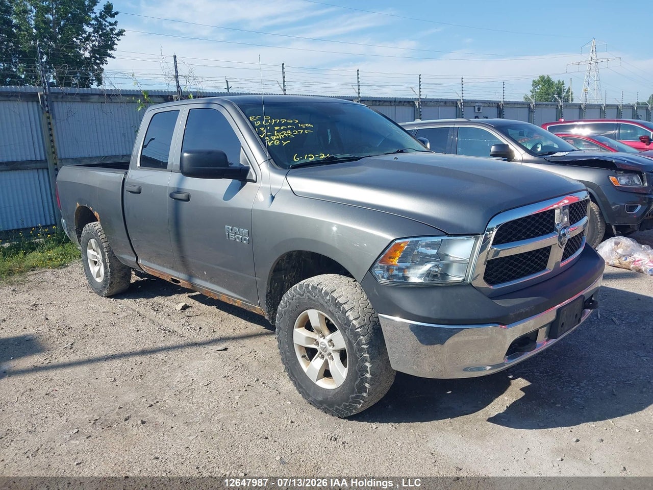 1C6RR7FG6DS692275 · 2013 RAM 1500 ST