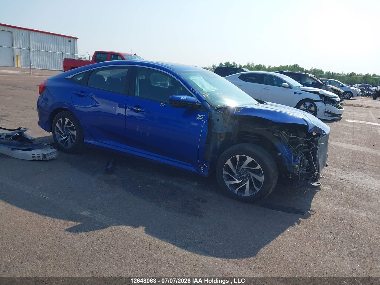 2HGFC2F85JH006918 · 2018 HONDA CIVIC EX