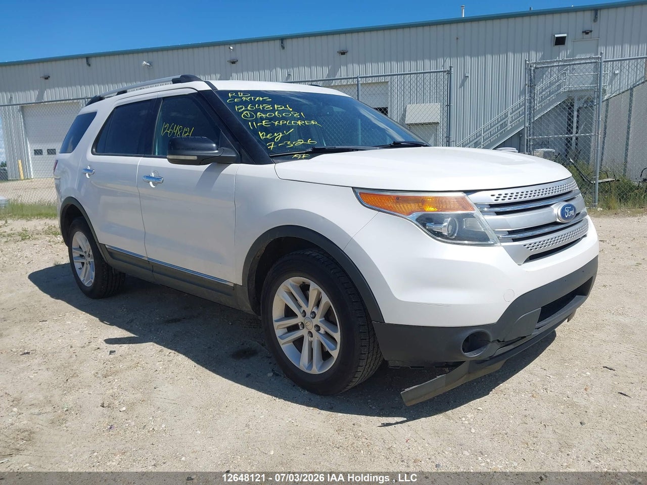1FMHK8D88BGA06081 · 2011 FORD EXPLORER XLT
