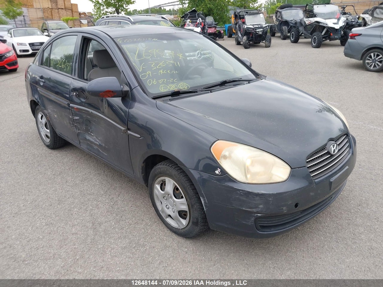 KMHCN45C09U326391 · 2009 HYUNDAI ACCENT 25TH ANNIVERSARY/GL/GLS/L