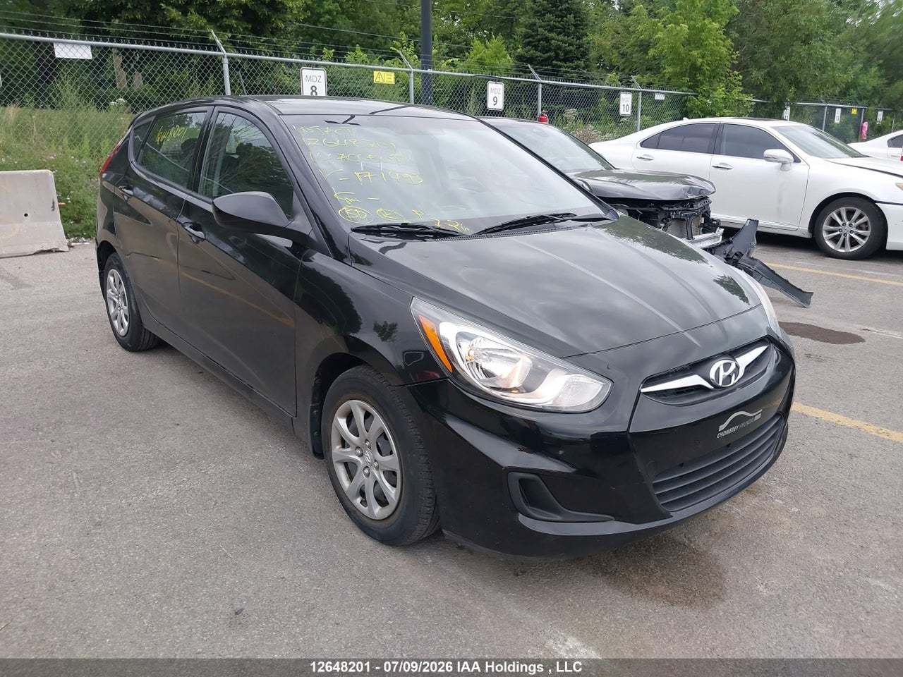 KMHCT5AE3EU171493 · 2014 HYUNDAI ACCENT GL