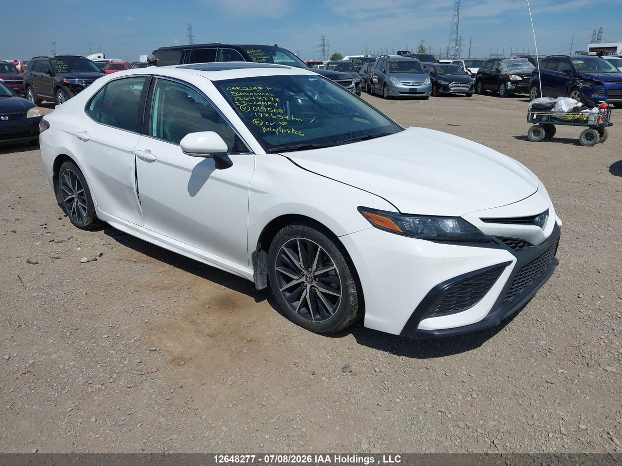 4T1B21HK8PU019568 · 2023 TOYOTA CAMRY HYBRID