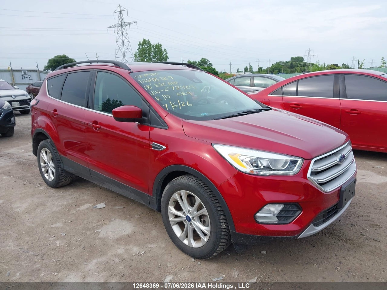 1FMCU9HD1JUC72401 · 2018 FORD ESCAPE SEL