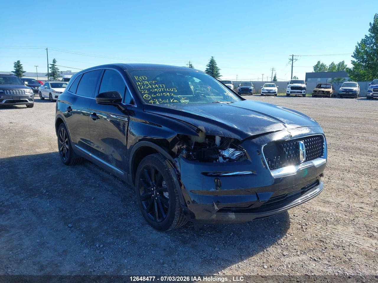 2LMPJ8KP2NBL01542 · 2022 LINCOLN NAUTILUS RESERVE