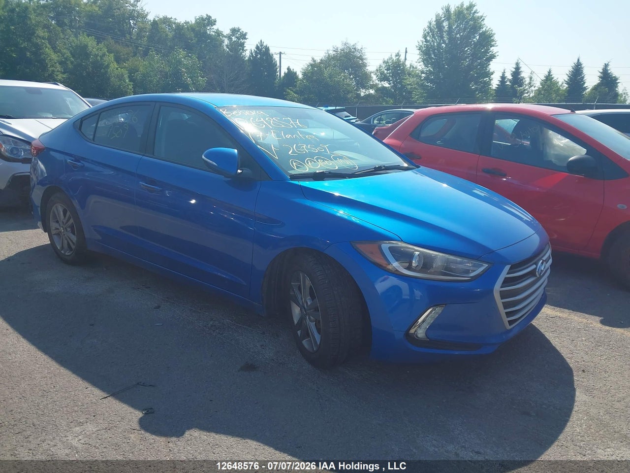 KMHD84LF9HU267509 · 2017 HYUNDAI ELANTRA GL