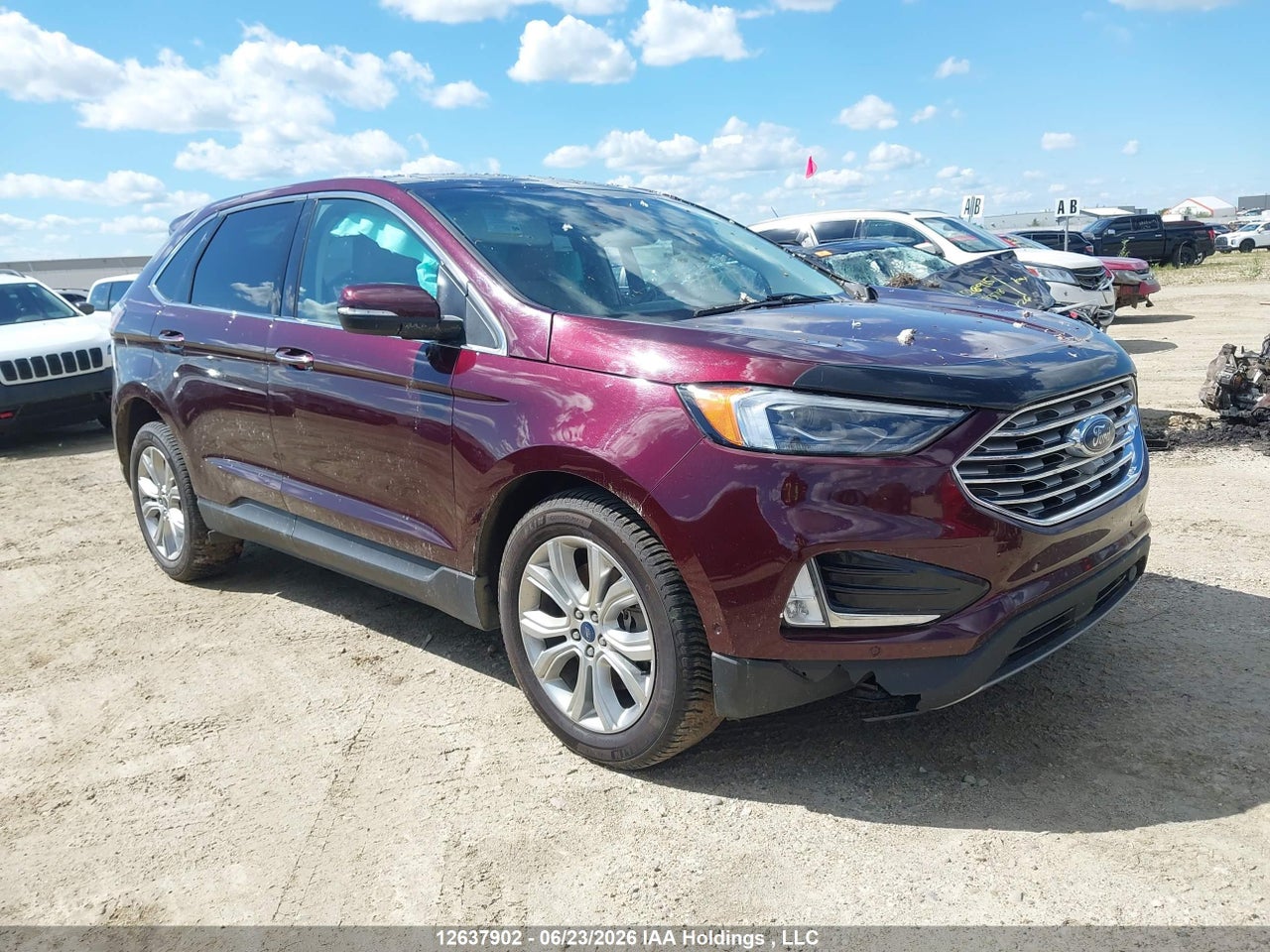 2FMPK4K92KBB82664 · 2019 FORD EDGE TITANIUM