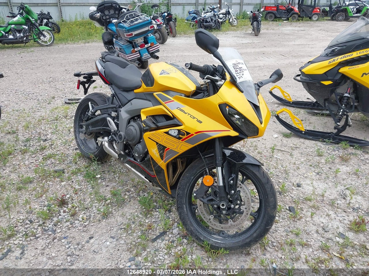 SMTL23UF6TT****** · 2026 TRIUMPH MOTORCYCLE DAYTONA 660 · 1/12
